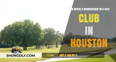 Houston Golf Club Membership Costs: What to Expect and Budget For