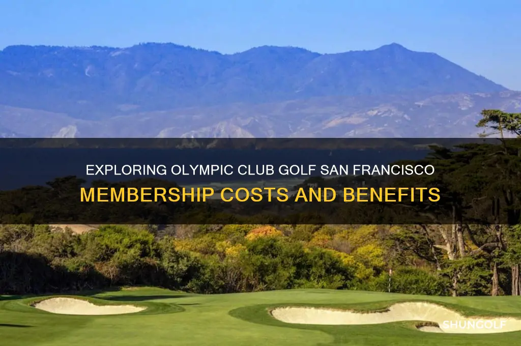 how much a olympic club golf san francisco