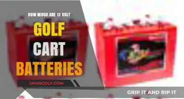 Cost of 12 Volt Golf Cart Batteries: Pricing Guide & Factors