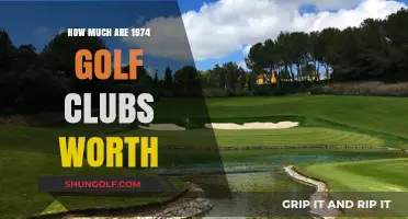 Valuing Vintage Golf Clubs: 1974 Edition - Worth and Pricing Guide