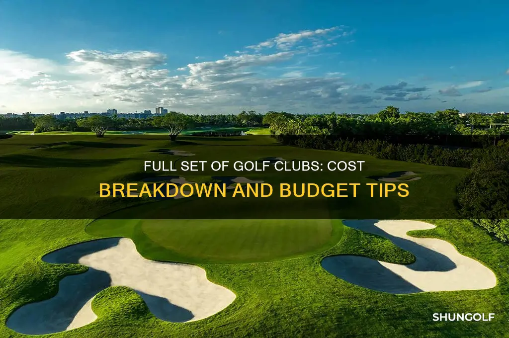 how much are a full set of golf clubs