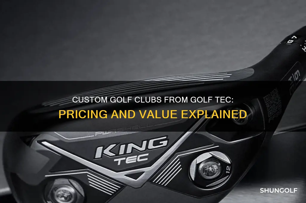 how much are custom clubs from golf tec