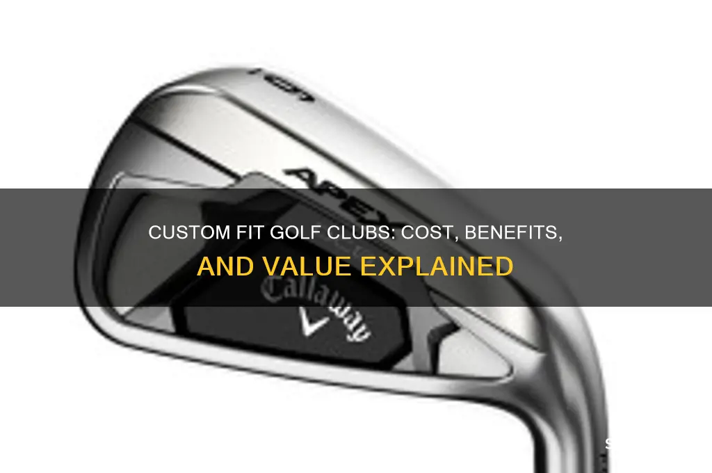 how much are custom fit golf clubs