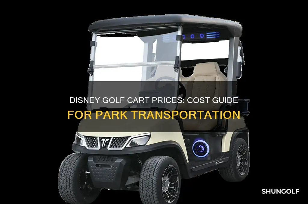 how much are disney golf carts
