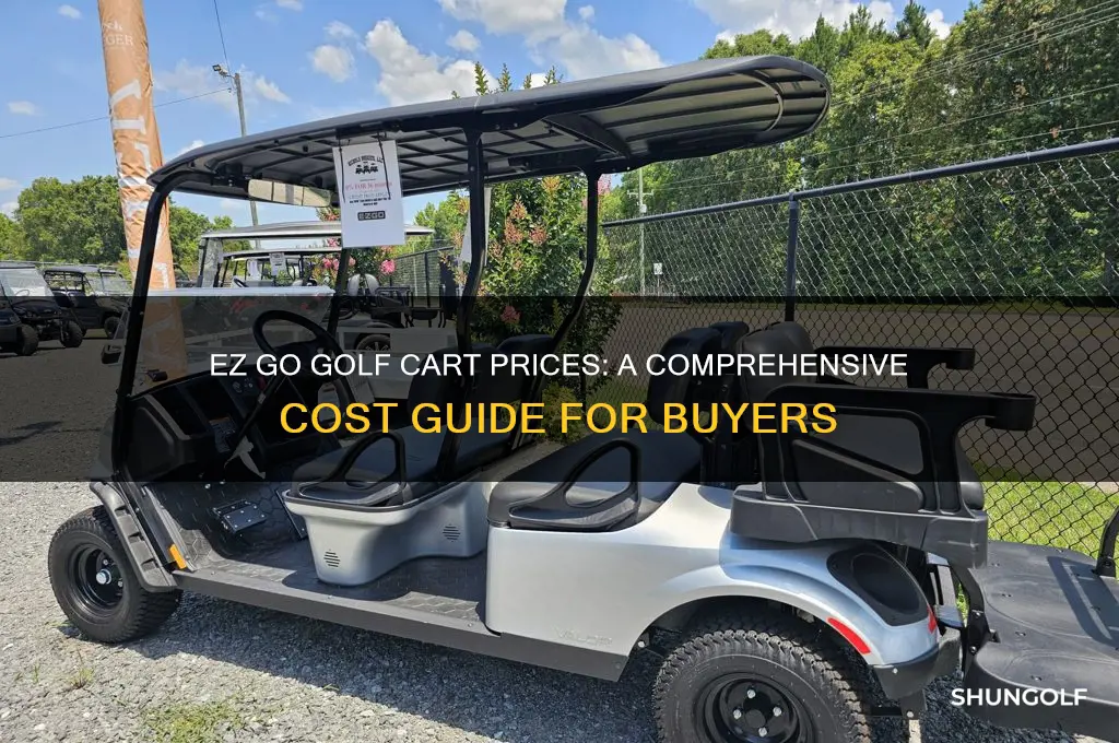 how much are ez go golf carts