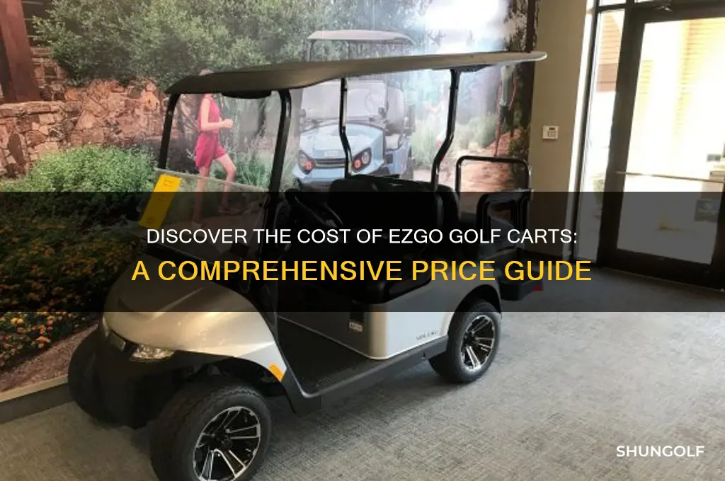 how much are ezgo golf carts
