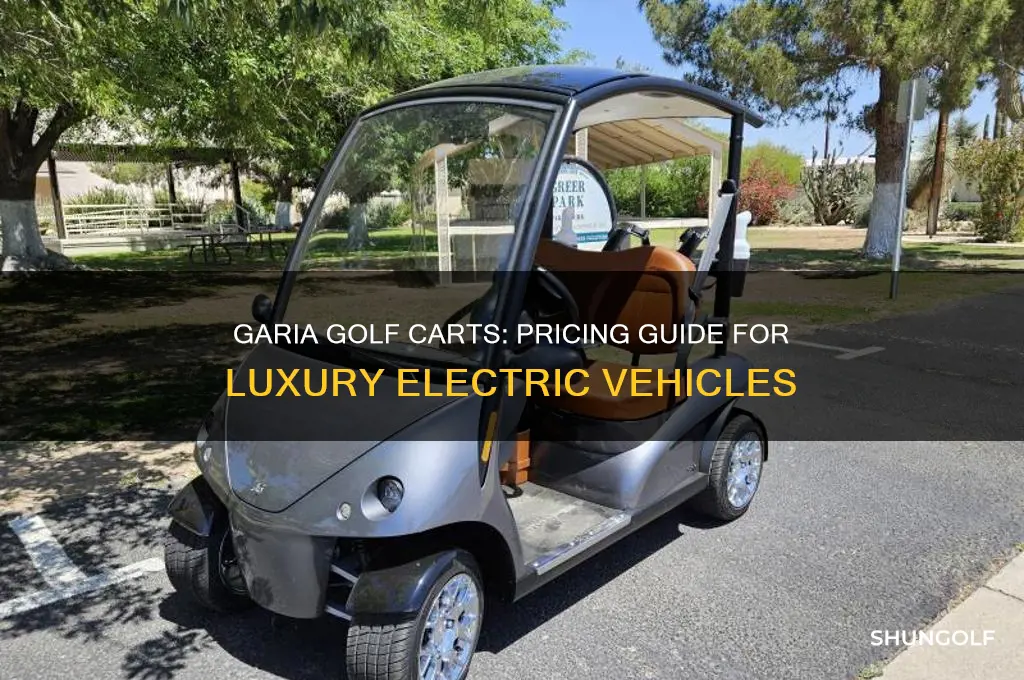 how much are garia golf carts