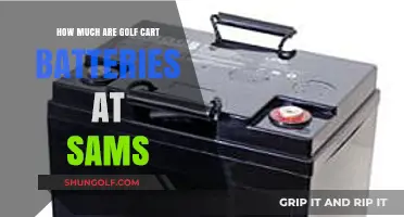 Golf Cart Battery Prices at Sam's Club: What to Expect