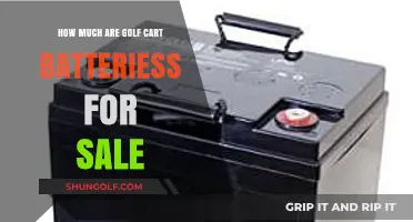 Golf Cart Batteries for Sale: Cost and Buying Guide