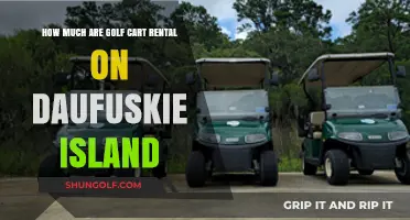 Golf Cart Rental Costs on Daufuskie Island: What to Expect