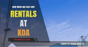 KOA Golf Cart Rental Costs: What to Expect for Your Camping Trip