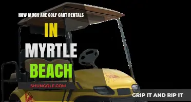 Golf Cart Rentals in Myrtle Beach: Costs and Tips