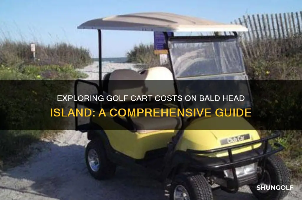 how much are golf carts on bald head island