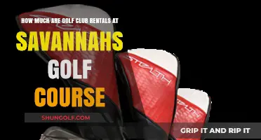 Golf Club Rentals at Savannahs Golf Course: Cost and Details