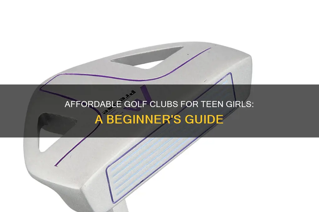 how much are golf clubs for a teen girl