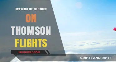 Golf Club Costs on Thomson Flights: What to Expect