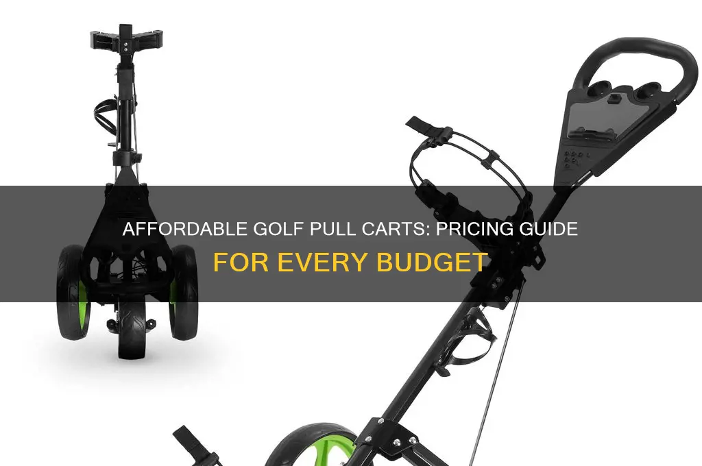 how much are golf pull carts