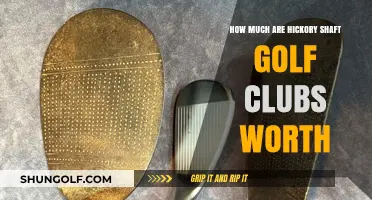 Hickory Shaft Golf Clubs: Value, Worth, and Pricing Guide