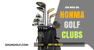 Honma Golf Clubs: Unveiling the Cost of Premium Performance