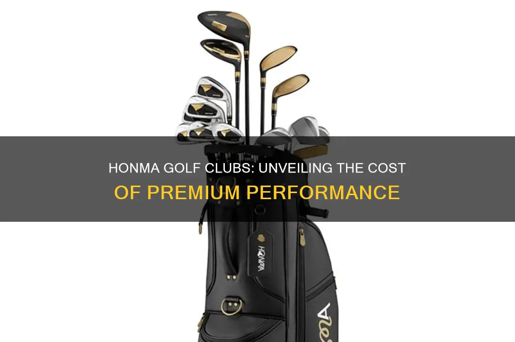 how much are honma golf clubs