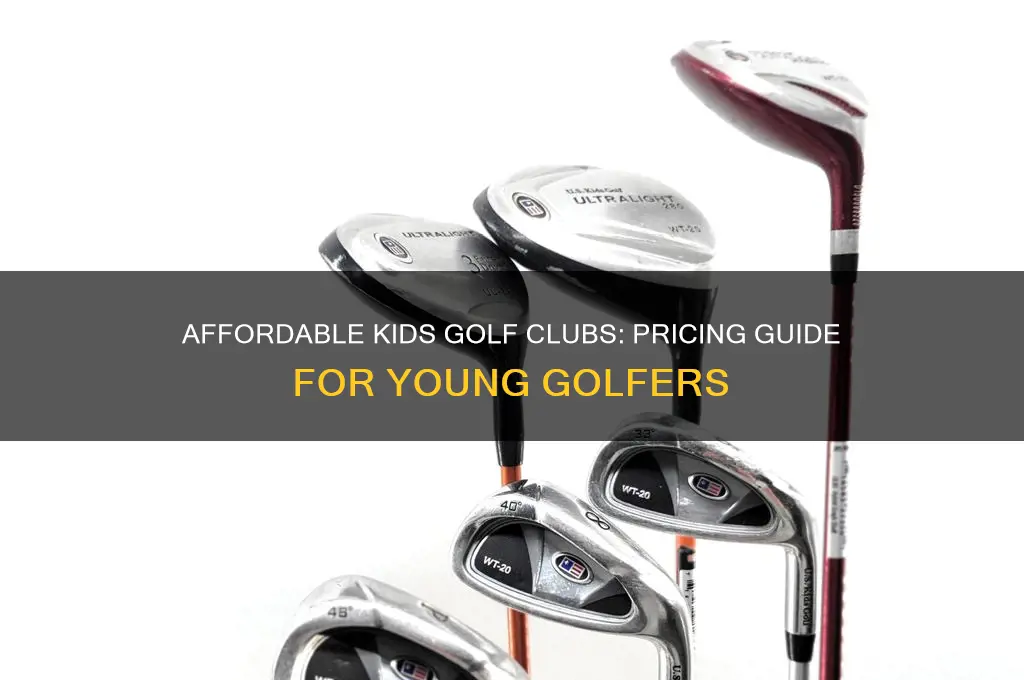 how much are kids golf clubs