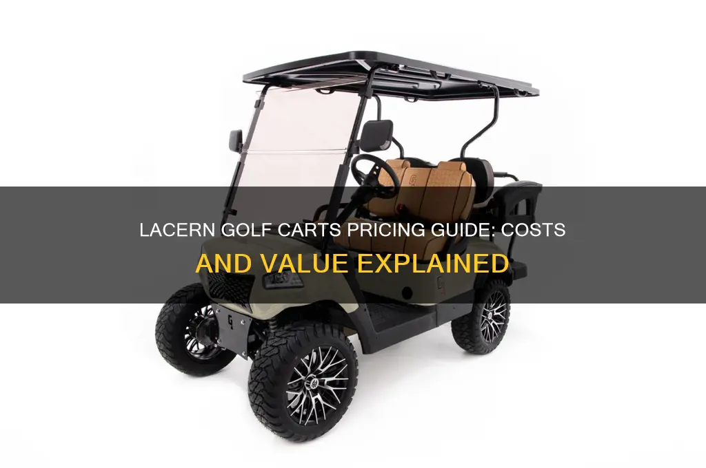 how much are lacern golf carts