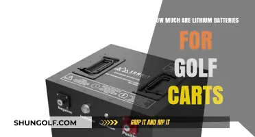 Lithium Battery Costs for Golf Carts: Pricing and Benefits Explained
