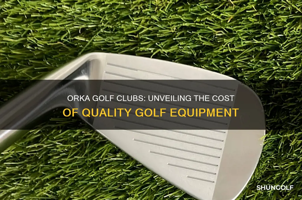 how much are orka golf clubs