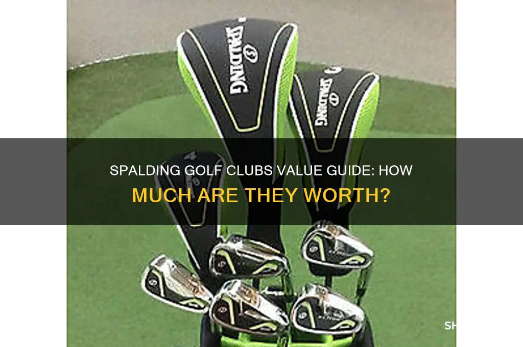 how much are spalding golf clubs worth