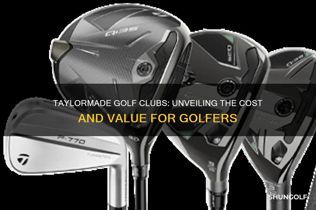 how much are taylormade golf clubs