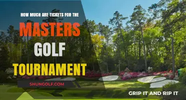 Exploring the Cost of Tickets for the Masters Golf Tournament
