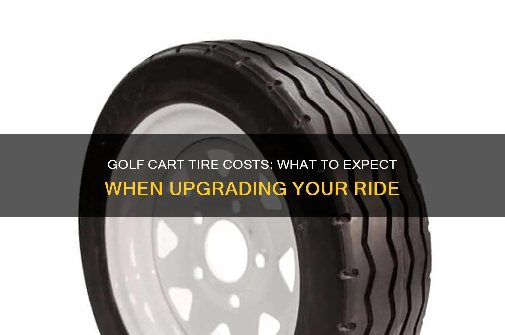 how much are tires for a golf cart