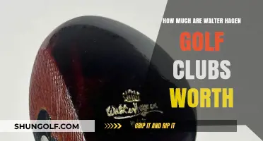 Walter Hagen Golf Clubs Value: A Comprehensive Price Guide