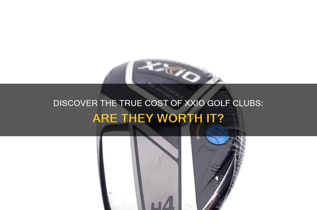 how much are xxio golf clubs