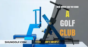 How Much Can You Bend a Golf Club: Limits and Risks