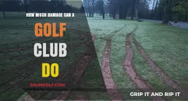 Golf Club Power: Unveiling the Surprising Damage Potential of a Swing