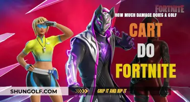 Golf Cart Chaos: Measuring Damage in Fortnite Battles