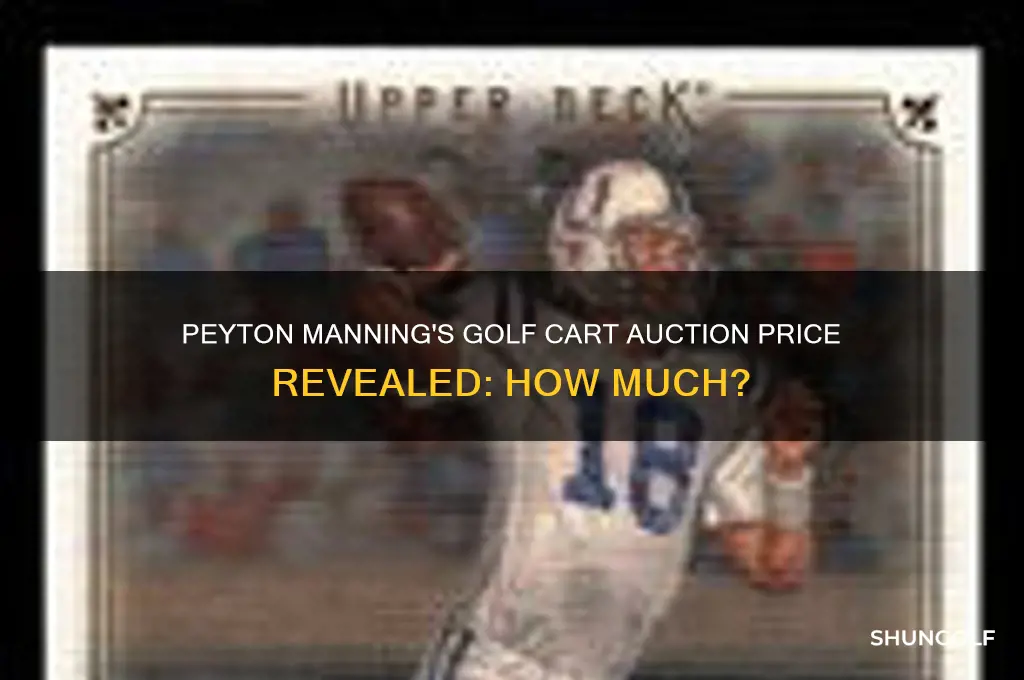 how much did peyton manning