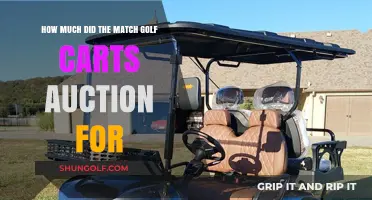 Match Golf Carts Auction Prices Revealed: Surprising Sale Figures