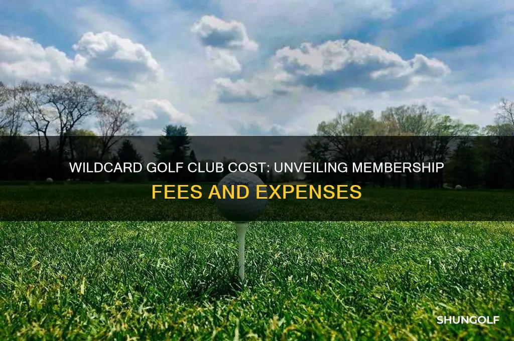 how much dies wildcar golf club coost