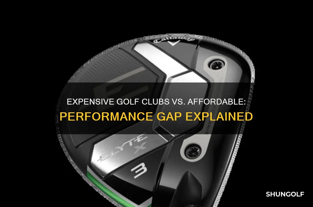 how much difference do expensive golf clubs make