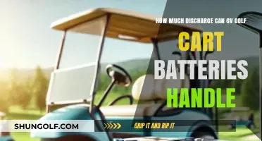 Understanding 6V Golf Cart Battery Discharge Capacity and Limits