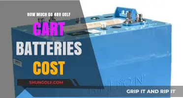 Understanding the Cost of 48V Golf Cart Batteries: A Comprehensive Guide