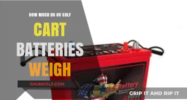 Understanding the Weight of 6V Golf Cart Batteries: A Comprehensive Guide