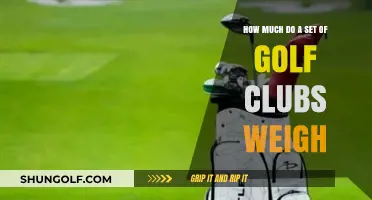 Understanding the Weight of a Standard Golf Club Set