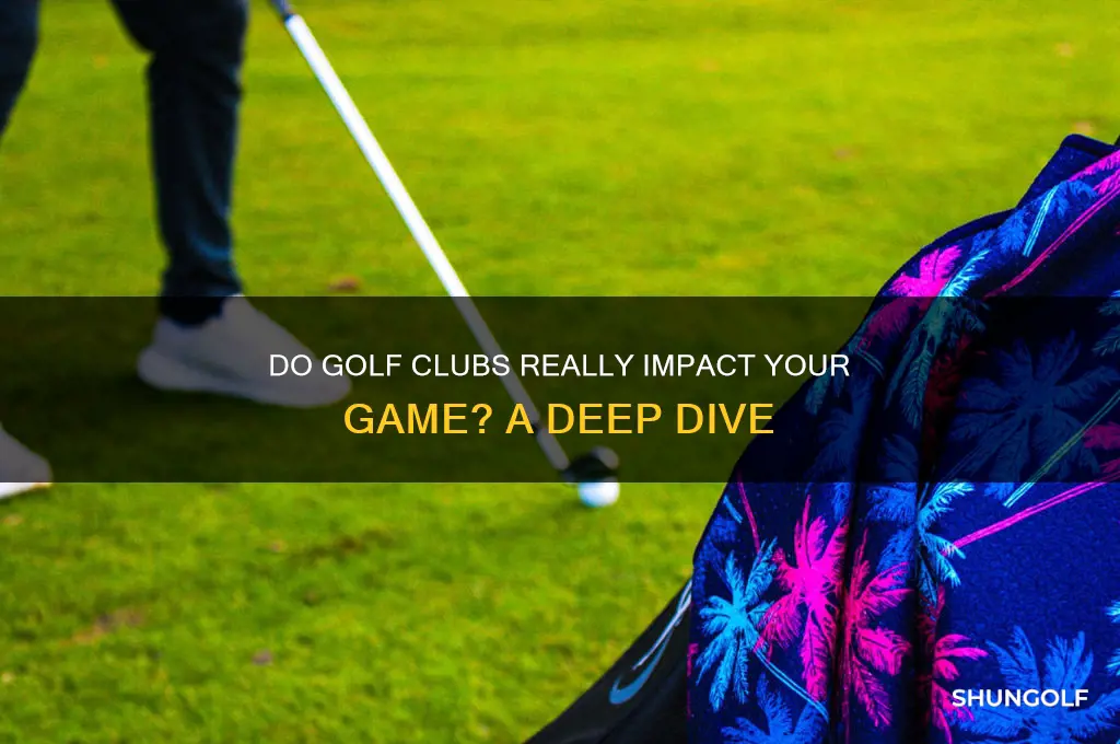 how much do clubs matter in golf