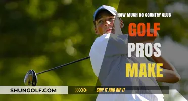 Country Club Golf Pros' Earnings: Unveiling the Lucrative Career Path