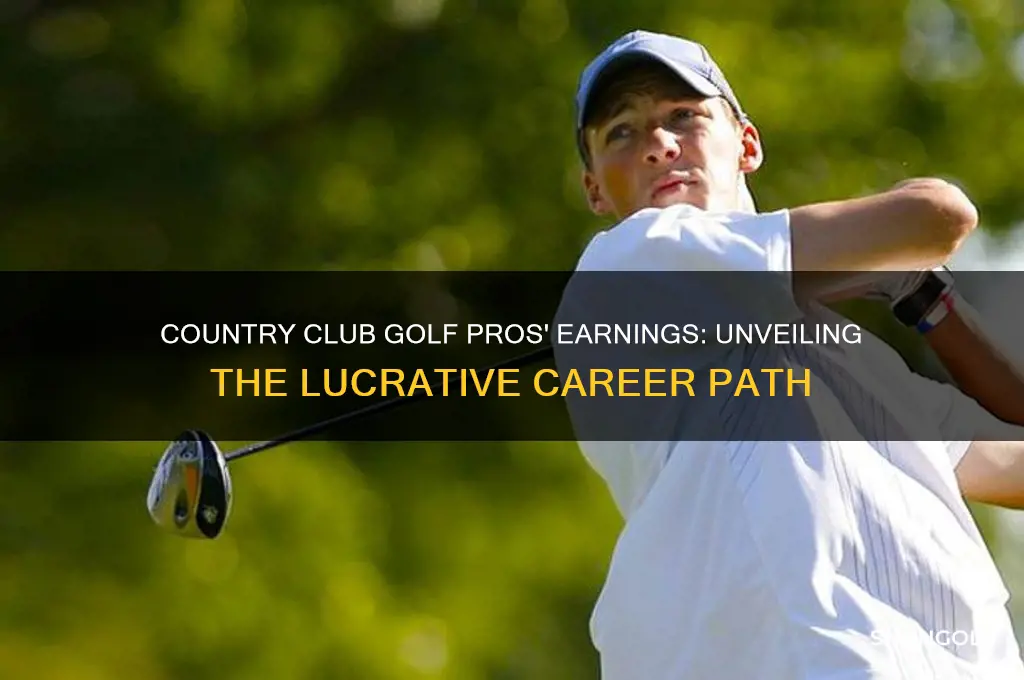 how much do country club golf pros make