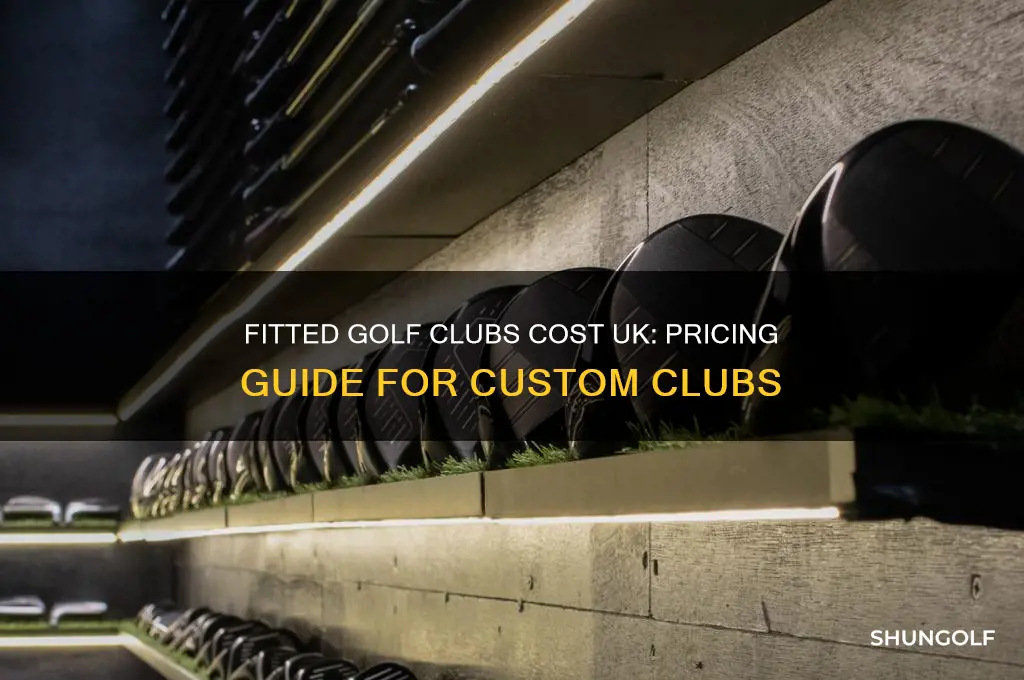 how much do fitted golf clubs cost uk