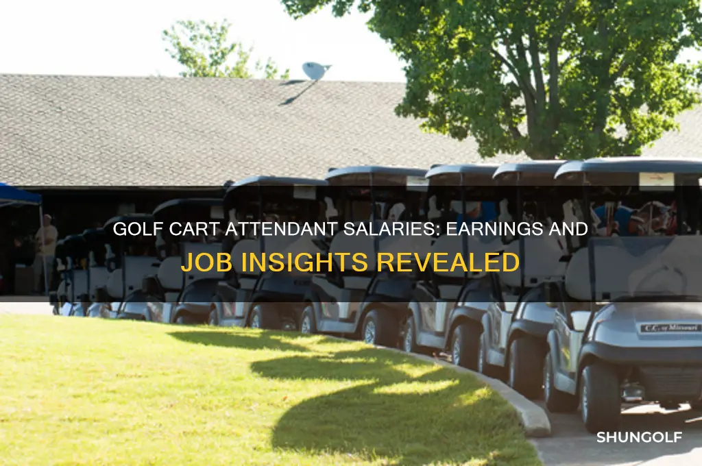 how much do golf cart attendants make
